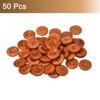 Unique Bargains Wooden DIY Craft Clothing Sewing Buttons 50 Pcs - 3 of 4
