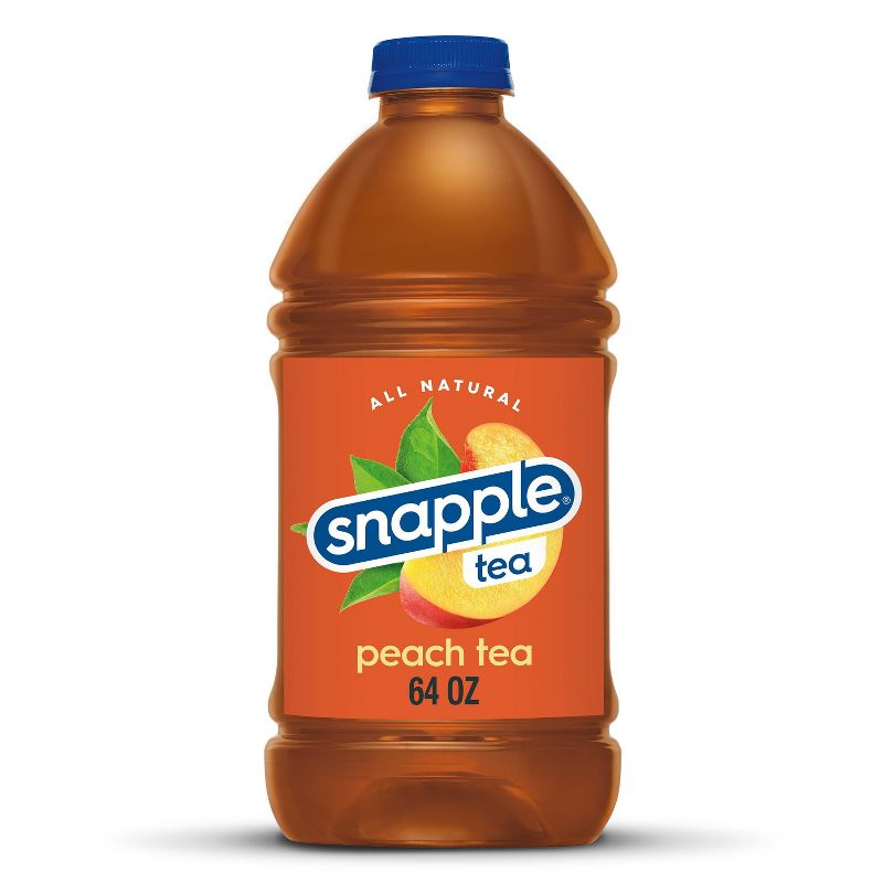 Snapple Peach Tea - 64 fl oz Bottle, 1 of 9