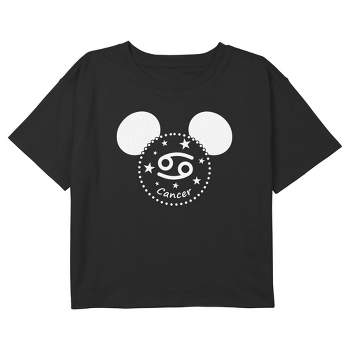 Girl's Mickey & Friends Cancer Mousey Silhouette T-Shirt