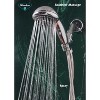 Whedon Rainbow Massage Showerhead 2 gpm, Polished Chrome Plastic 7 settings Handheld - 4 of 4