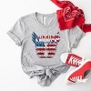 Simply Sage Market Women's America Wings Short Sleeve Graphic Tee - 3 of 4