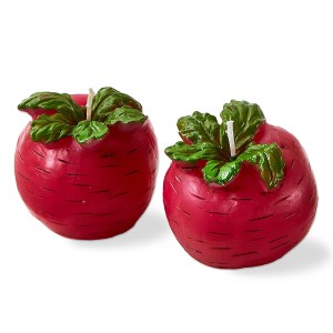 tag Radish Candle, Set of 2 - 1 of 2