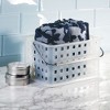Stackable Shower Basket for Dorm or Bathroom, Clear/Frost, Made in USA - 2 of 4