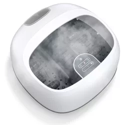 Costway Steam Foot Spa Massager Foot Bath Massager With 3 Heating Levels and Timers