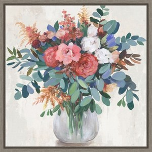 Amanti Art Eucalyptus Bouquet by Asia Jensen Canvas Wall Art Print Framed 22 x 22-in. - 1 of 4