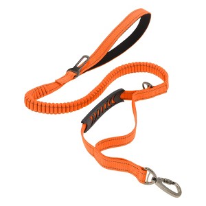 Unique Bargains Dog Car Seatbelt 45.28"-70.08" Shock Absorbing with 2 Padded Handle Metal Carabiner Clip for Medium Large Dogs - 1 of 4
