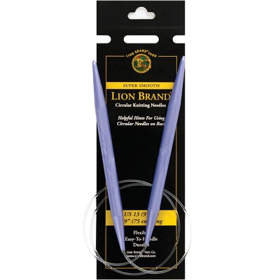 Lion Brand Circular Knitting Needles 29"-Size 13/9mm