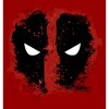 Men's Marvel Deadpool Reverse Mask Splatter T-Shirt - 2 of 4