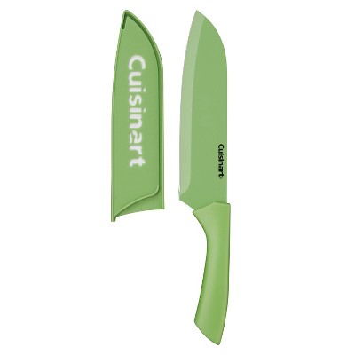 Cuisinart Advantage 12pc Ceramic-Coated Color Knife Set With Blade Guards- C55-12PRC2: Multicolor Stainless Steel Cutlery