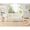 Modern Corduroy 2-Seater Sofa with Removable Covers - 2 of 4