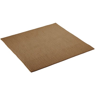 Cafe Tostado Tan Round Braided Outdoor Rug