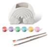 Mud Puddle Society 8pc Rainbow Planter Garden Art Kit - 3 of 4