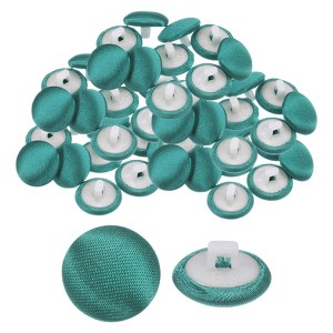Unique Bargains Bridal Wedding Dress Suit DIY Satin Shiny Sewing Buttons 50 Pcs - 1 of 4