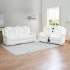 Home Imports Emporium Sofa Set Reclining Home Theater Seating Set with LED Lighting - 2 of 4