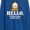 Men's - Garfield - Hello Go Home Now Long Sleeve Graphic T-Shirt - 2 of 4