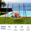 Costway 40'' Flying Saucer Tree Swing Extra Large Heavy Duty A-Frame Steel Swing Stand - 4 of 4