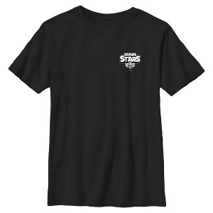 Boys Brawl Stars Classic Crest Game Logo T Shirt - 1 of 4
