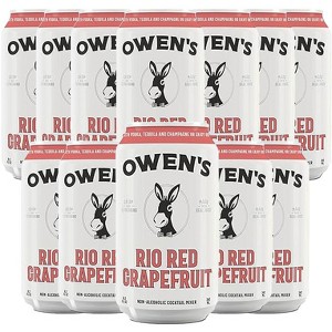 Owen’s Craft Mixers |Rio Red Grapefruit| Handcrafted in the USA with Premium Ingredients | Vegan & Gluten-Free Soda Mocktail and Cocktail Mixer - 1 of 3