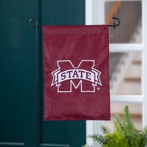 Evergreen Garden Flag Applique, Mississippi State University Double Sided Indoor Outdoor Decor 18" x 12.5" - 1 of 1