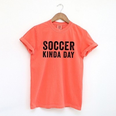 Simply Sage Market Women's Soccer Kinda Day Short Sleeve Garment Dyed Tee