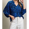 Women's Leopard Print Blouse - ee:some - 2 of 4