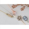 Anna-Kaci 5Pcs Vintage Cameo and Rhinestone Hat Lapel Pin Set for Secure Styling on Scarves Coats and Hats - 5pcs Butterfly - 3 of 4