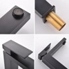 Matte Black Tall Vessel Sink Faucet with Single Handle - 3 of 4