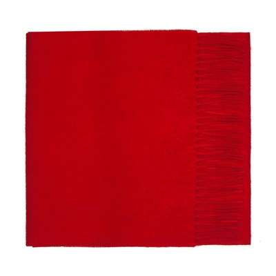 Lona Scott Pure Lambswool Plain Scarf
