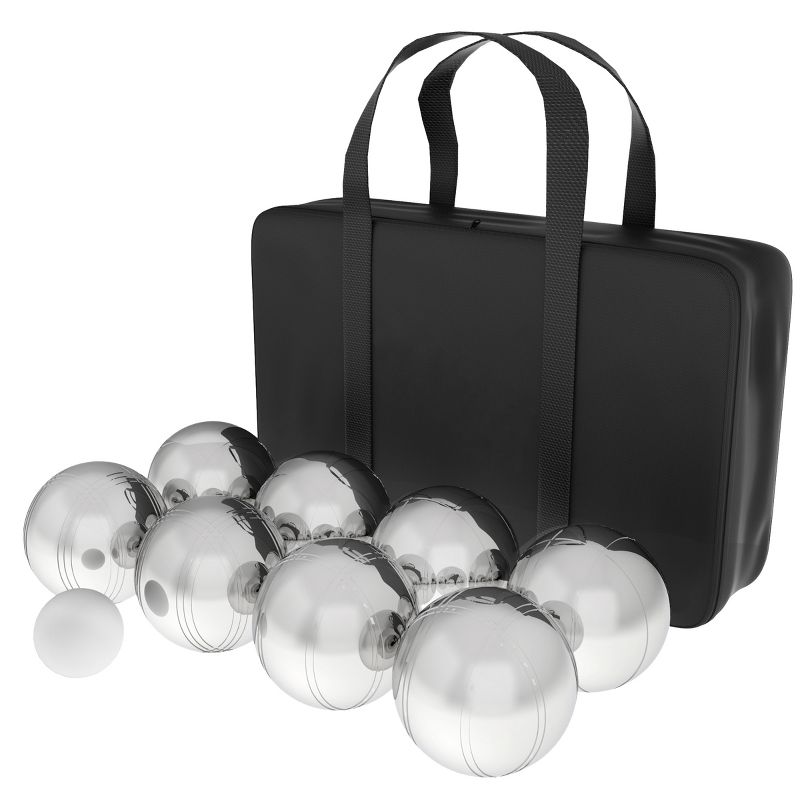 Toy Time Steel Tossing Balls Boules Set For Bocce With Carrying Case - 8 Pcs, 1 of 7