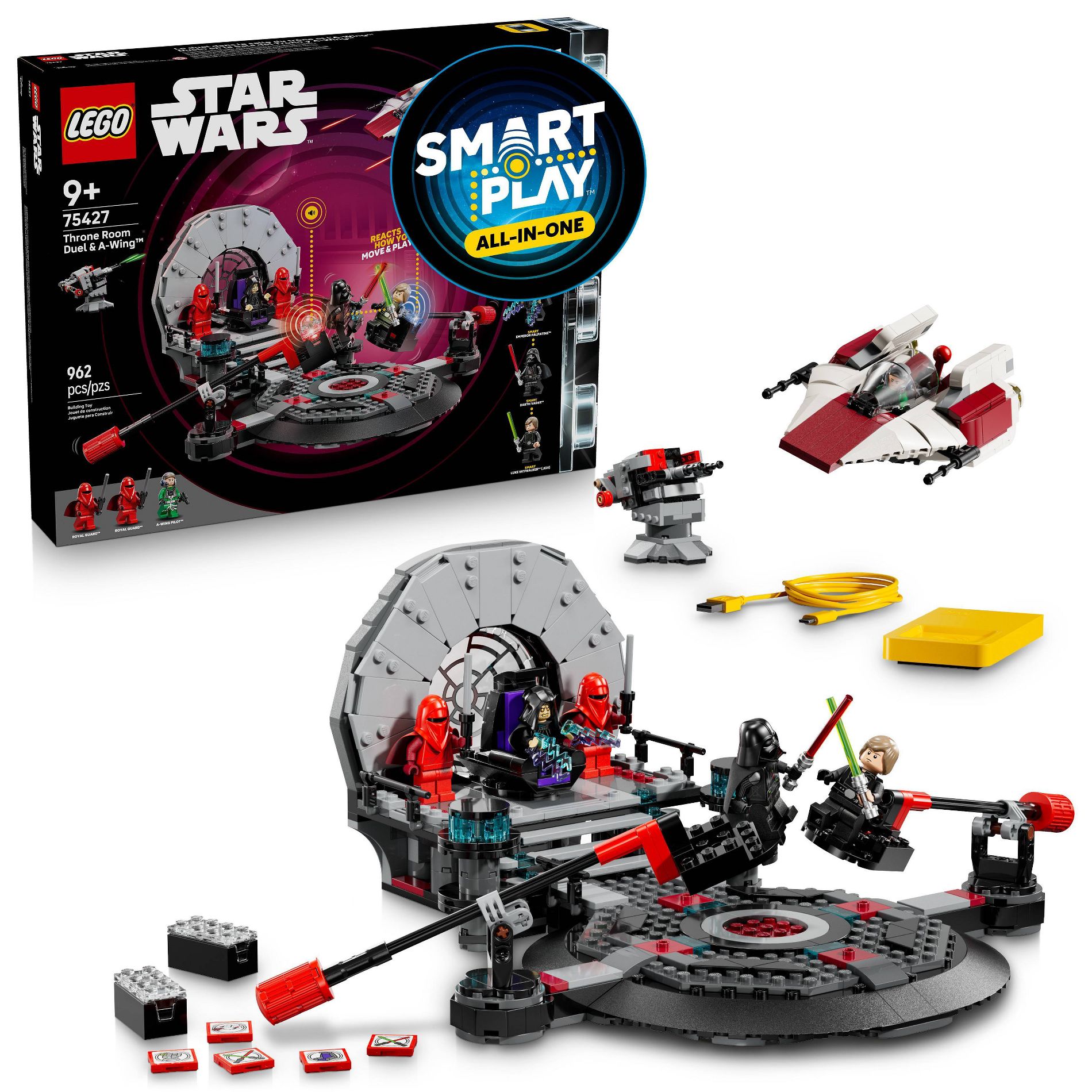 LEGO Star Wars SMART Play: Throne Room Duel & A-Wing 75427