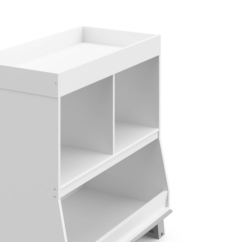 Storkcraft Modern Convertible Changing Table and Bookcase, 5 of 19