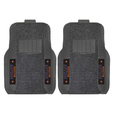 MLB Houston Astros Deluxe Car Mat Set - 2pc