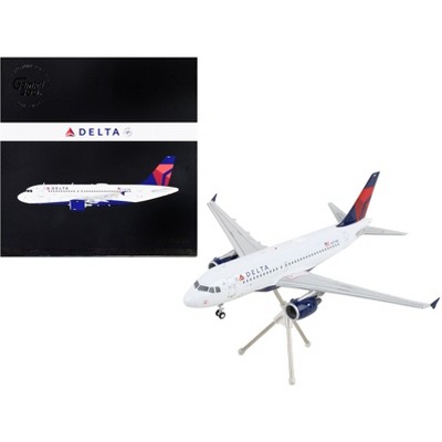 Airbus A319 Commercial Aircraft White with Red and Blue Tail "Gemini 200" Series 1/200 Diecast Model Airplane by GeminiJets