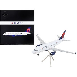 Airbus A319 Commercial Aircraft White with Red and Blue Tail "Gemini 200" Series 1/200 Diecast Model Airplane by GeminiJets - 1 of 3