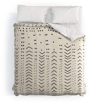 Iveta Abolina Mud Cloth Inspo VIII Comforter Set Cream - Deny Designs