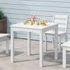 WestinTrends Treehouse Kids 24" Wide HDPE Plastic Childrens Square Dinner Table - 2 of 4