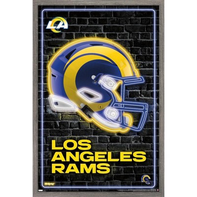 Trends International Nfl Los Angeles Rams - Cooper Kupp 22 Framed Wall  Poster Prints Barnwood Framed Version 22.375 X 34 : Target