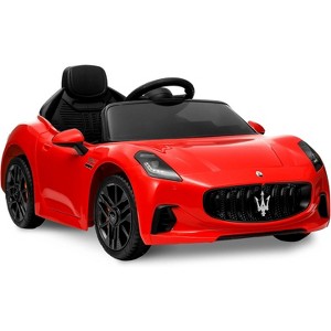 Maserati Kids Electric Car 12V Ride-On Toy w/ Remote Control, Spring Suspension & LED Lights - 4-Wheel Vehicle - 1 of 4