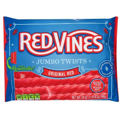 Red Vines Original Red Twists Licorice Candy - 24oz