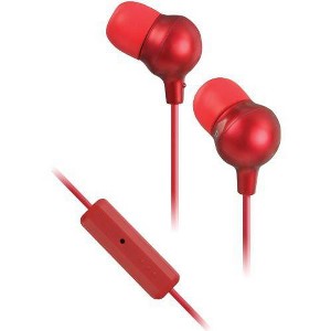 JVC America - JVC HA-FR36-R RED MARSHMALLOW HP W/REMOTE & MIC - 1 of 1