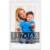 PosterPalooza | White Frame with White Photo Mat, UV Acrylic Front, Foam Board Backing, 60 Sizes Available - 2 of 4