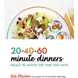 20-40-60-Minute Dinners - by  Kate Otterstrom (Paperback)