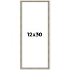 PosterPalooza | Panoramic Classic Modern Silver Frame - UV Acrylic, Foam Board Backing, Hanging Hardware - 2 of 4