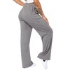 Coolmee Womens Sweatpants Wide Leg High Waisted Baggy Lounge Pants Drawstring Athletic Joggers with Pockets - 3 of 4