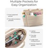Tote Bag for Women, Lightweight Puffy Tote Bag with Compartments Shoulder Bag Handbag - 3 of 4
