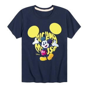 Boys' - Disney - Mickey Logo Short Sleeve Graphic T-Shirt - 1 of 4