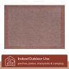 Well Woven Woden Indoor/Outdoor Flat Weave Pile Solid Border Area Rug - 4 of 4