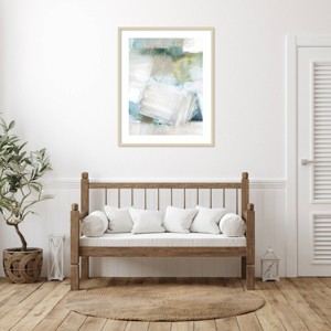 Amanti Art White Blues II by Cartissi Wood Framed Wall Art Print - 1 of 4