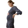Ingrid + Isabel Maternity Smocked Occasion Short Dress - 2 of 4