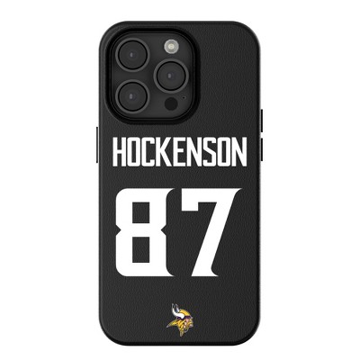 Keyscaper NFL Minnesota Vikings Players Game Tactic MagSafe Compatible Cell Phone Case for Apple iPhone
